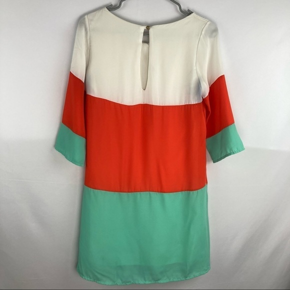 LULUS Exclusive Citrus Grove Orange and Mint Shift Dress - Picture 4 of 11